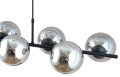 Lampa wisząca RORY 8 BLACK/GRAFIT