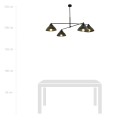Lampa wisząca MAVERICK 4 BLACK