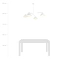 Lampa wisząca MAVERICK 4 WHITE