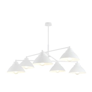 Lampa wisząca MAVERICK 6 WHITE