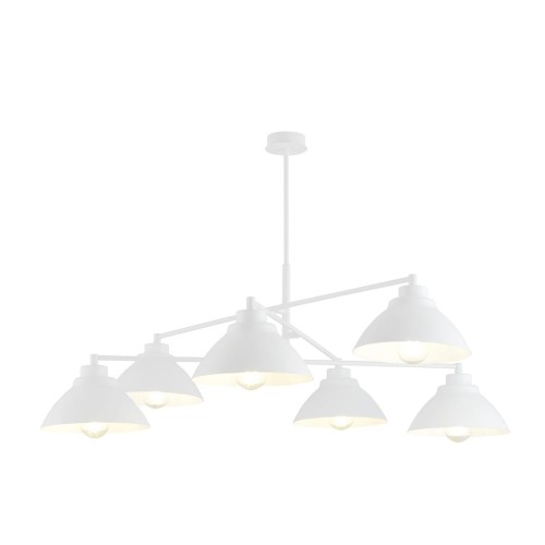 Lampa wisząca MAVERICK 6 WHITE