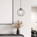 Lampa wisząca GINO 1 BLACK/GOLD