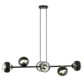 Lampa wisząca ROSSI 6 BLACK/STRIPE