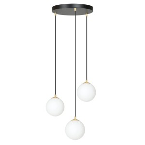 Lampa wisząca ROYAL 3 BLACK