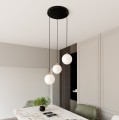 Lampa wisząca ROYAL 3 BLACK