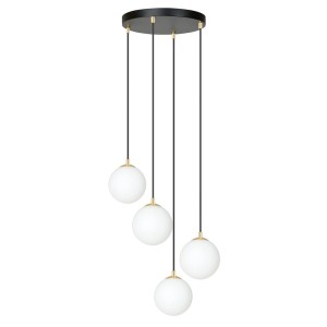 Lampa wisząca ROYAL 4 BLACK