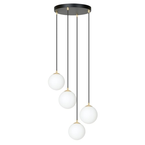 Lampa wisząca ROYAL 4 BLACK