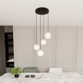 Lampa wisząca ROYAL 4 BLACK