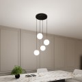 Lampa wisząca ROYAL 4 BLACK