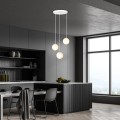 Lampa wisząca ROYAL 3 WHITE