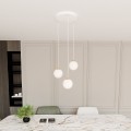 Lampa wisząca ROYAL 3 WHITE