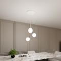 Lampa wisząca ROYAL 3 WHITE
