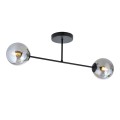 Lampa sufitowa ROMA 2 BLACK/GRAFIT