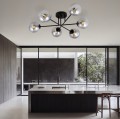 Lampa sufitowa ROMA 6 BLACK/GRAFIT