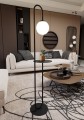 Lampa podłogowa BARI LP1 BLACK