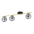 Lampa sufitowa MONZA 3 BLACK/GRAFIT