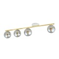 Lampa sufitowa MONZA 4 WHITE/GRAFIT