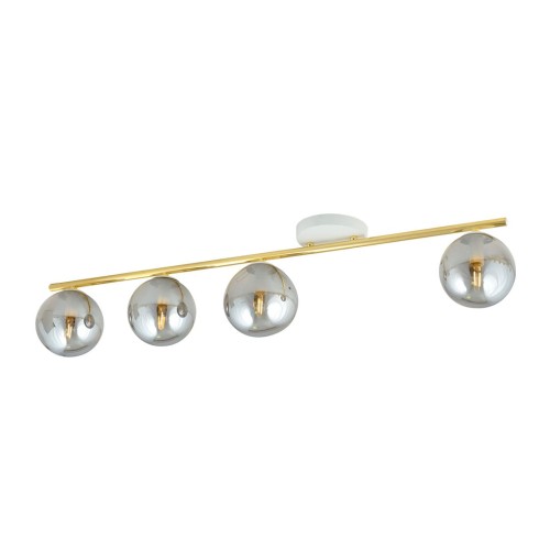 Lampa sufitowa MONZA 4 WHITE/GRAFIT