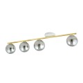 Lampa sufitowa MONZA 4 WHITE/GRAFIT