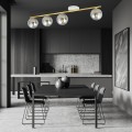 Lampa sufitowa MONZA 4 WHITE/GRAFIT