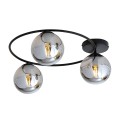 Lampa sufitowa SOPRA 3 BLACK/GRAFIT