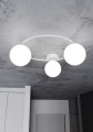 Lampa sufitowa SOPRA 3 WHITE/OPAL