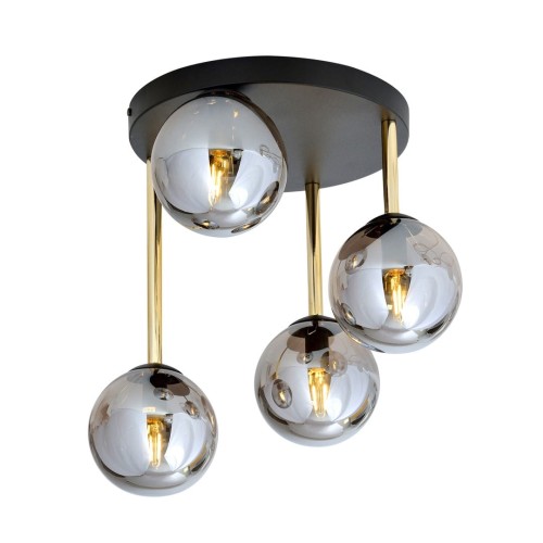 Lampa sufitowa DOLCE 4 BLACK/GRAFIT