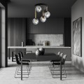 Lampa sufitowa DOLCE 4 BLACK/GRAFIT