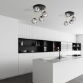 Lampa sufitowa DOLCE 4 BLACK/GRAFIT