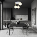 Lampa sufitowa DOLCE 3 WHITE/OPAL