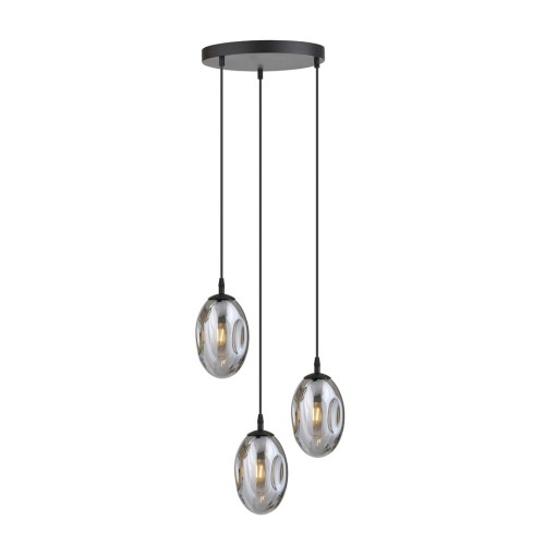 Lampa wisząca ASTRAL 3 BLACK/GRAFIT