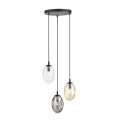 Lampa wisząca ASTRAL 3 BLACK/MIX