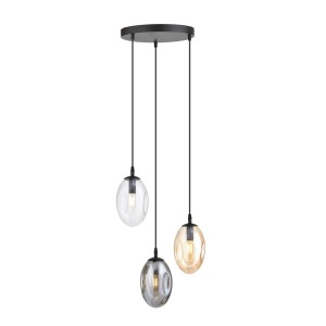 Lampa wisząca ASTRAL 3 BLACK/MIX