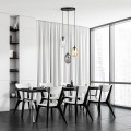 Lampa wisząca ASTRAL 3 BLACK/MIX