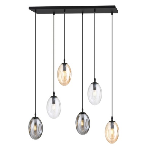 Lampa wisząca ASTRAL 6 BLACK/MIX