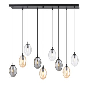 Lampa wisząca ASTRAL 9 BLACK/MIX