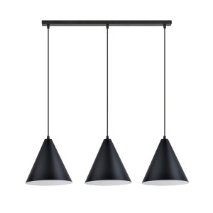 Lampa wisząca REBEL 3 BLACK/WHITE