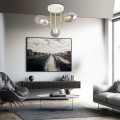 Lampa sufitowa ARGO 3 WHITE/GRAFIT