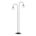 Lampa podłogowa ARCHI LP2 BLACK/TRANSPARENT