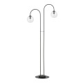 Lampa podłogowa ARCHI LP2 BLACK/TRANSPARENT