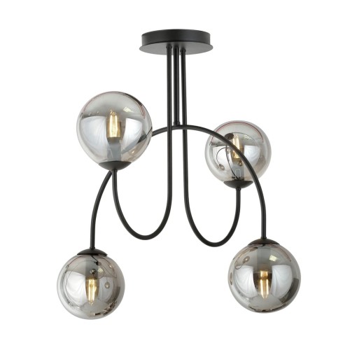 Lampa sufitowa ARCHI 4A BLACK/GRAFIT