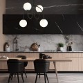 Lampa sufitowa ARCHI 4A BLACK/OPAL