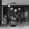 Lampa sufitowa SOMA 4 BLACK/TRANSPARENT