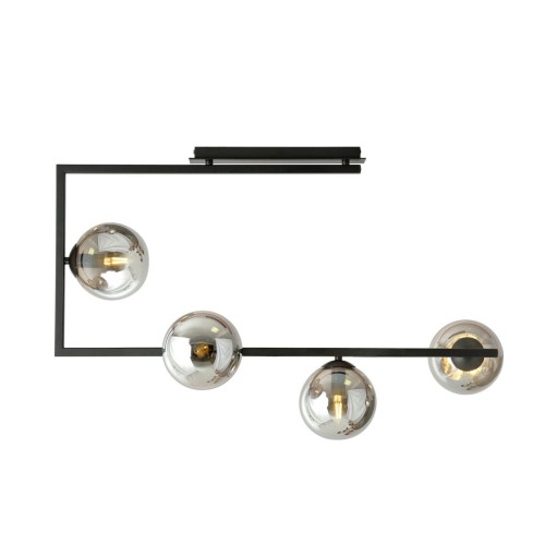 Lampa sufitowa SOMA 4 BLACK/GRAFIT
