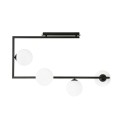 Lampa sufitowa SOMA 4 BLACK/OPAL