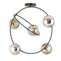 Lampa sufitowa STARDOM 5 BLACK/GRAFIT