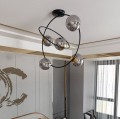 Lampa sufitowa STARDOM 5 BLACK/GRAFIT