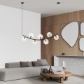 Lampa wisząca RITZ 7 BL ACK/TRANSPARENT