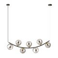 Lampa wisząca RITZ 7 BLACK/GRAFIT