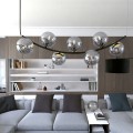 Lampa wisząca RITZ 7 BLACK/GRAFIT